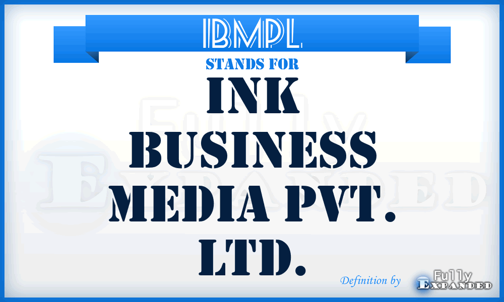 IBMPL - Ink Business Media Pvt. Ltd.