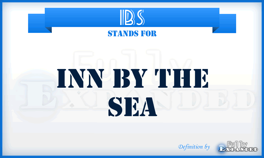 IBS - Inn By the Sea