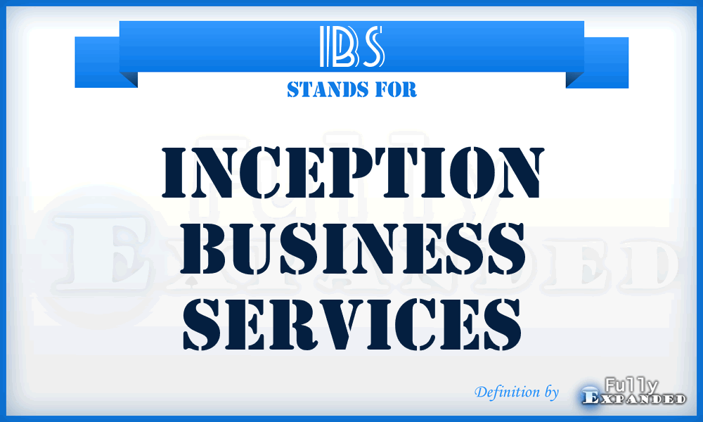 IBS - Inception Business Services