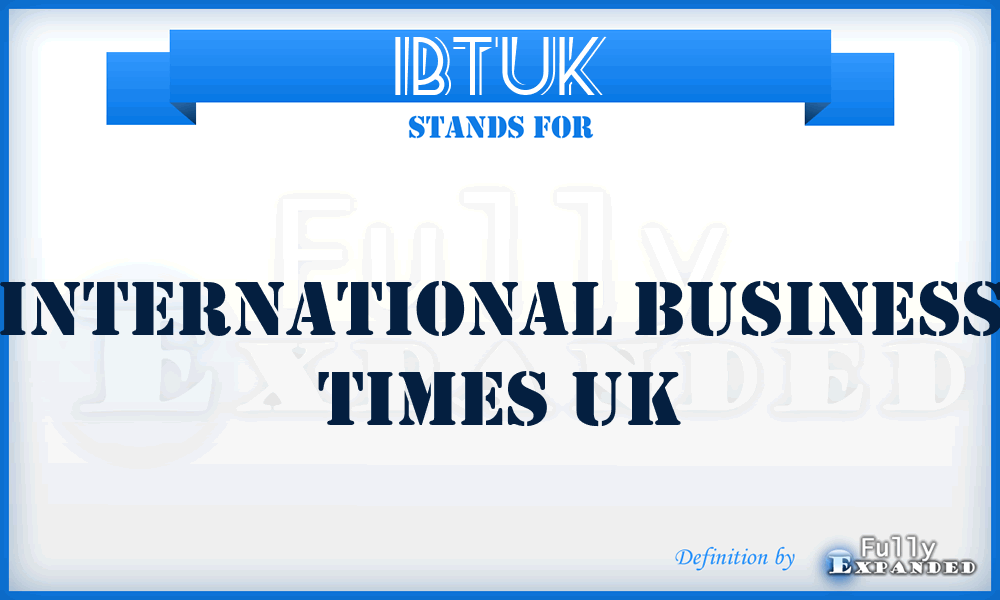 IBTUK - International Business Times UK