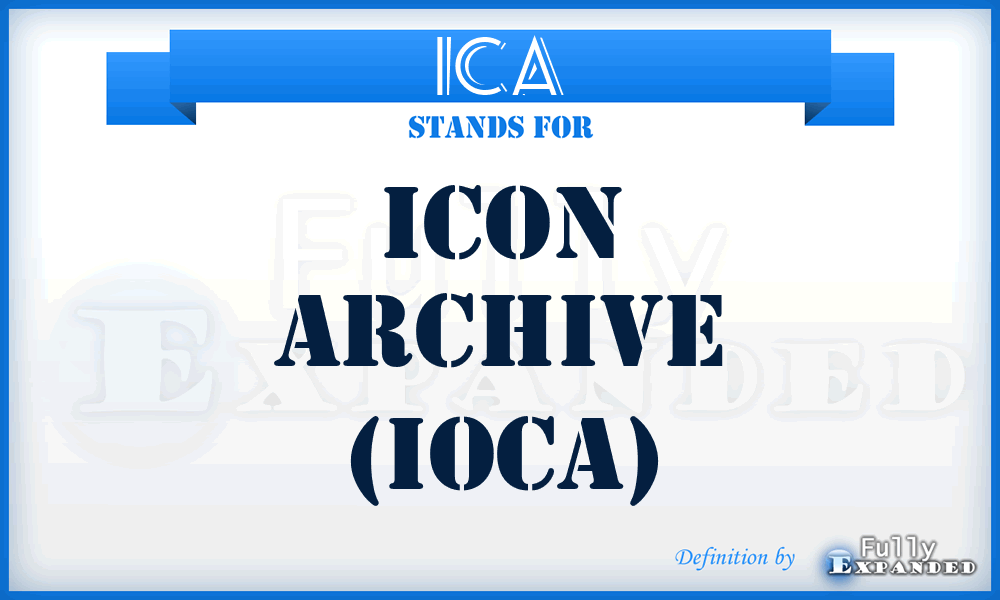 ICA - Icon archive (IoCA)