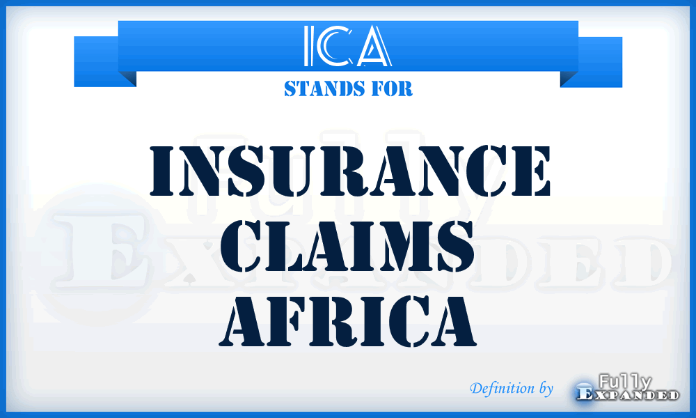 ICA - Insurance Claims Africa
