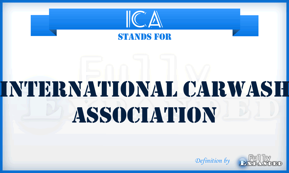 ICA - International Carwash Association