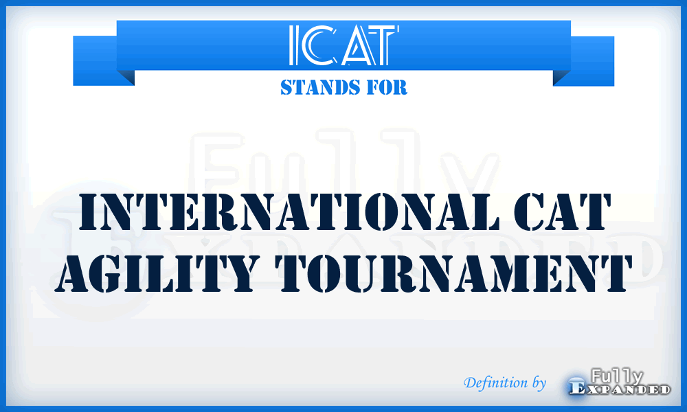 ICAT - International Cat Agility Tournament