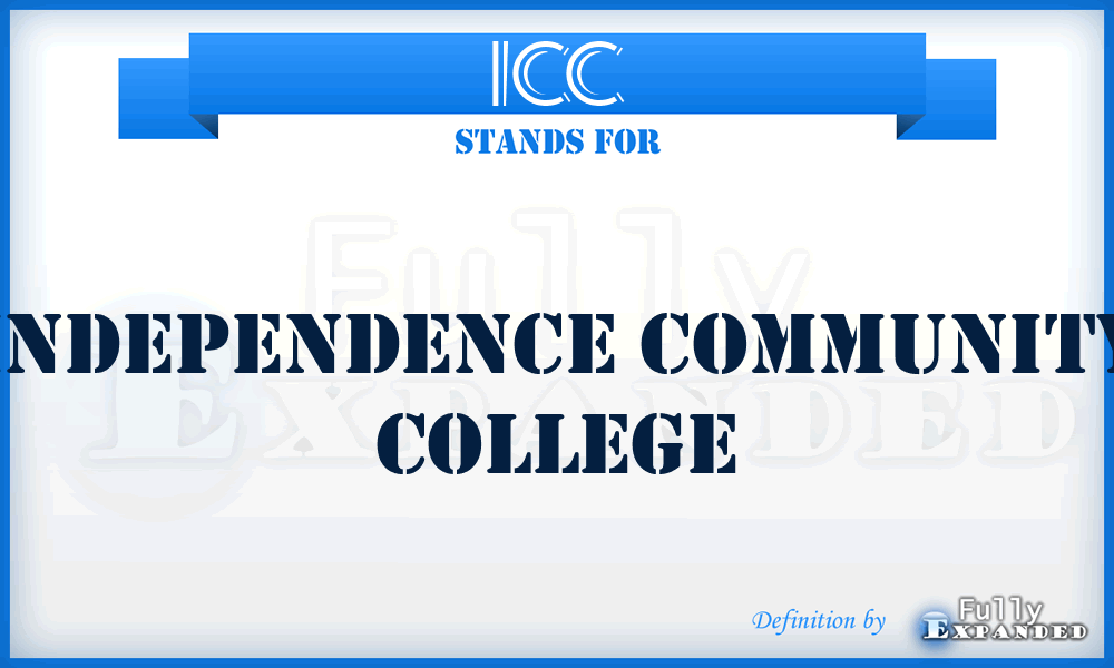 ICC - Independence Community College