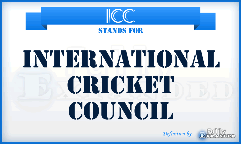 ICC - International Cricket Council