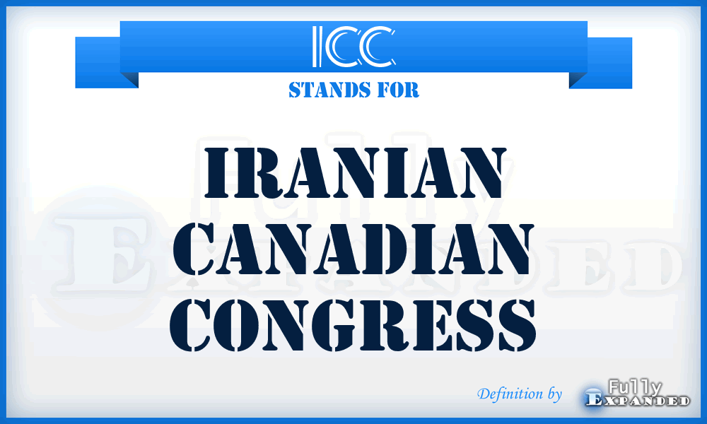 ICC - Iranian Canadian Congress