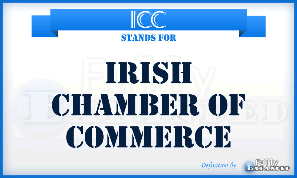 ICC - Irish Chamber of Commerce