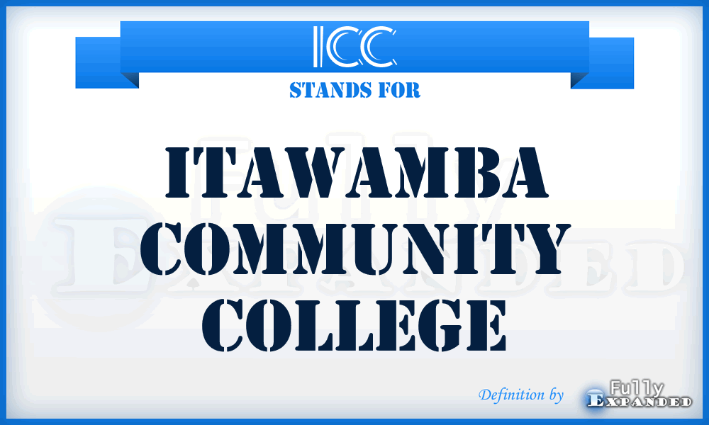 ICC - Itawamba Community College