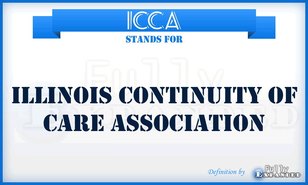 ICCA - Illinois Continuity of Care Association