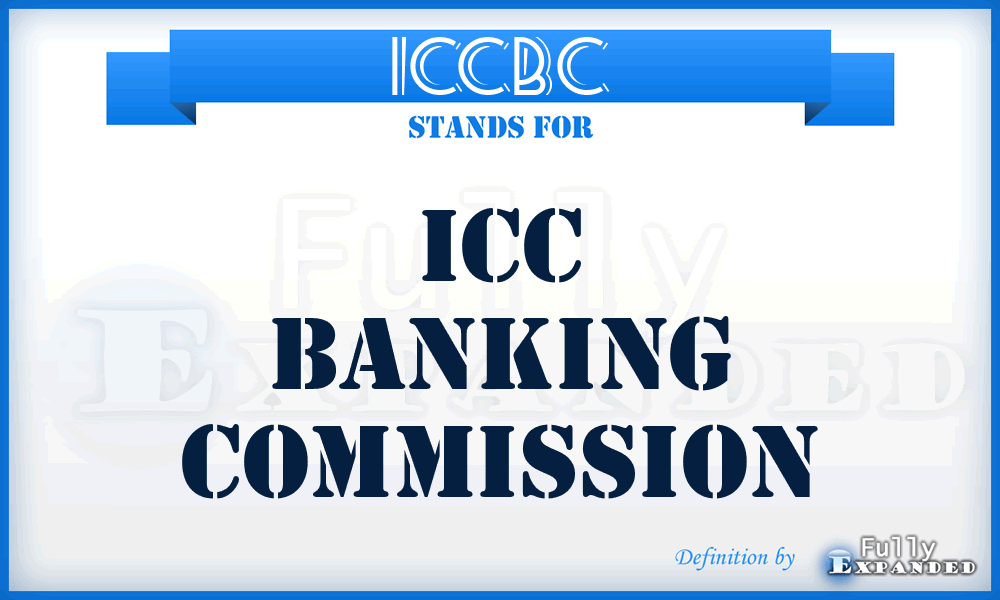 ICCBC - ICC Banking Commission