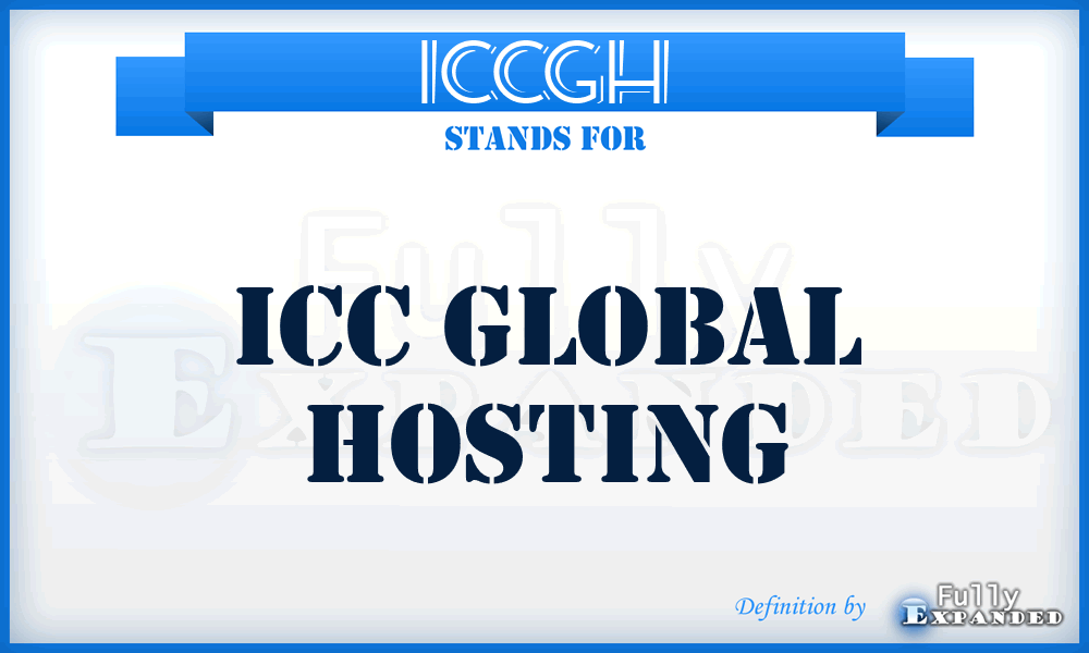 ICCGH - ICC Global Hosting