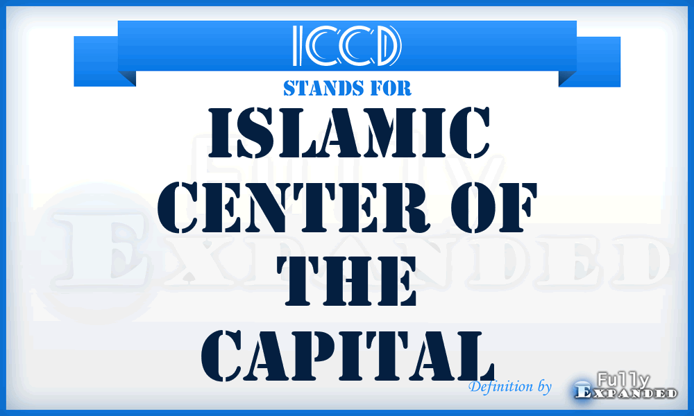 ICCD - Islamic Center of the Capital