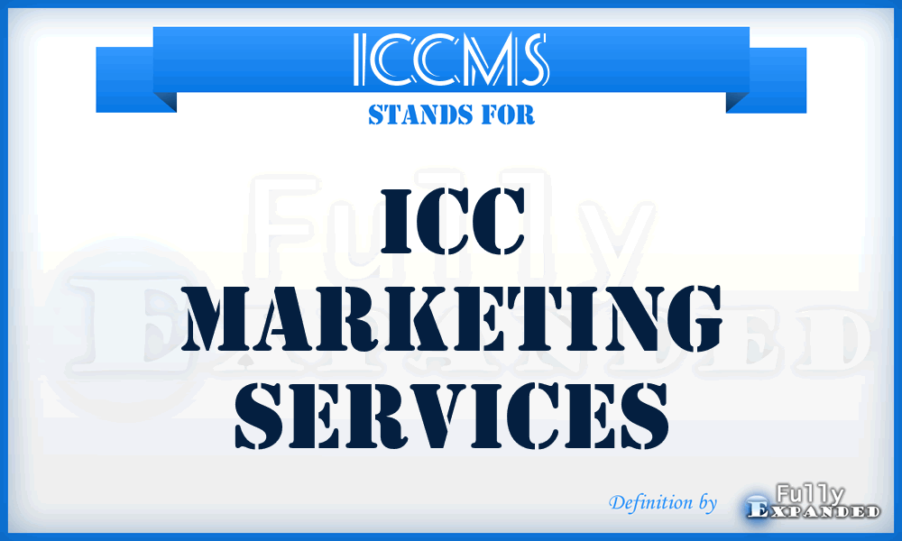 ICCMS - ICC Marketing Services