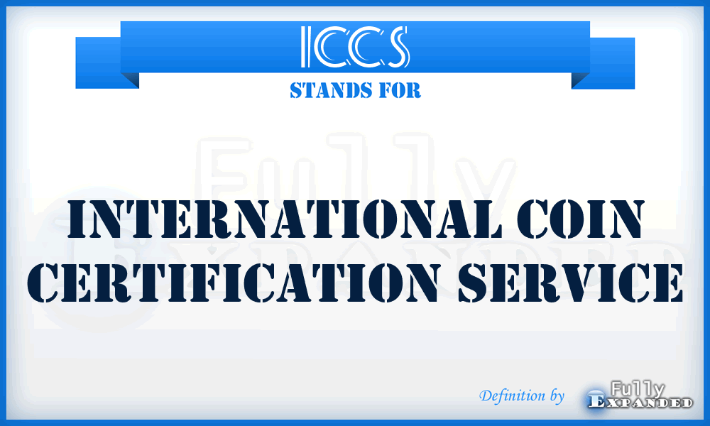 ICCS - International Coin Certification Service