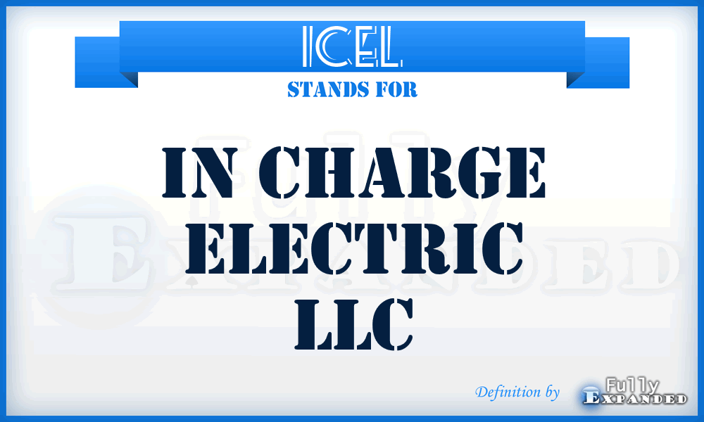 ICEL - In Charge Electric LLC