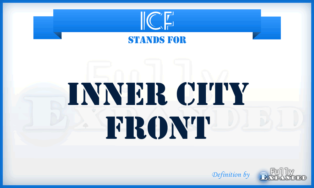 ICF - Inner City Front