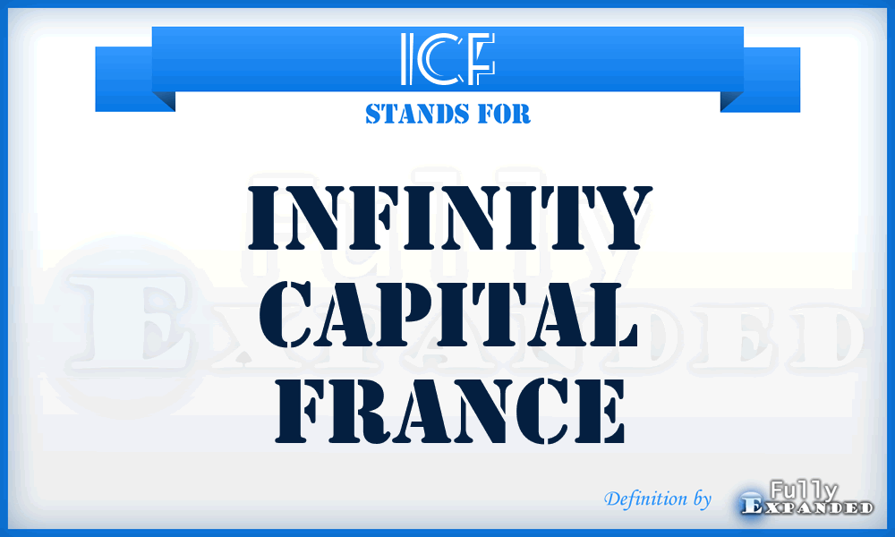 ICF - Infinity Capital France