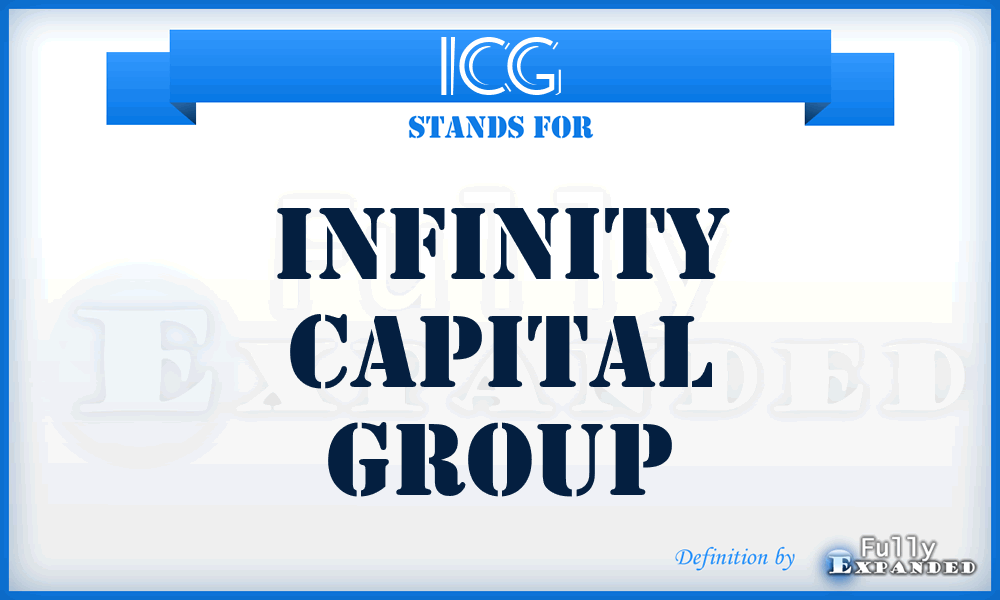 ICG - Infinity Capital Group