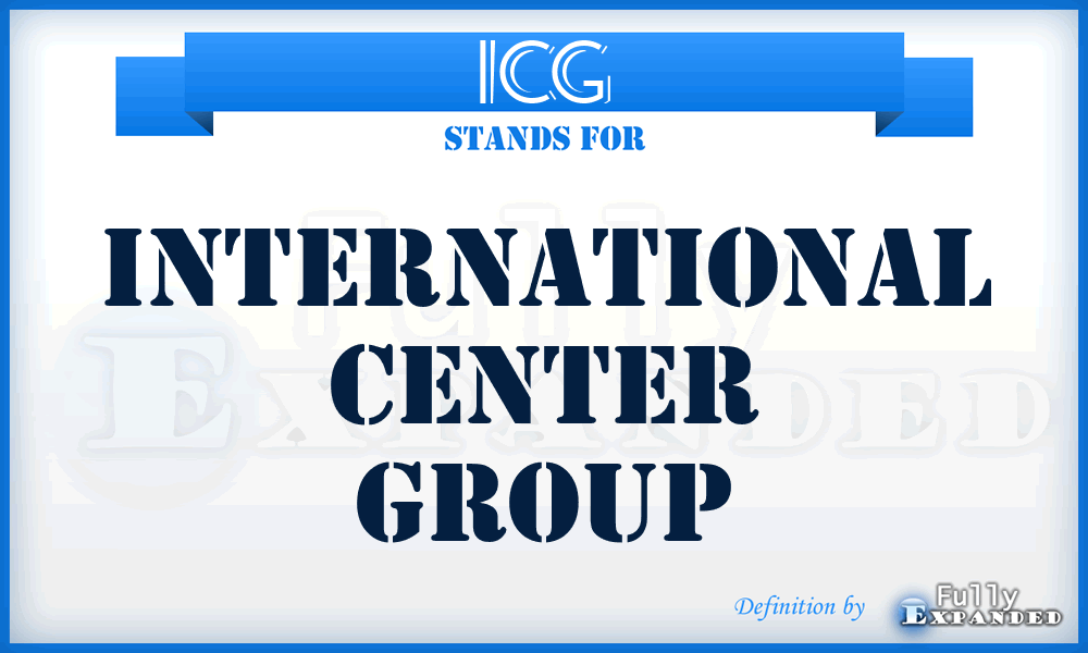 ICG - International Center Group