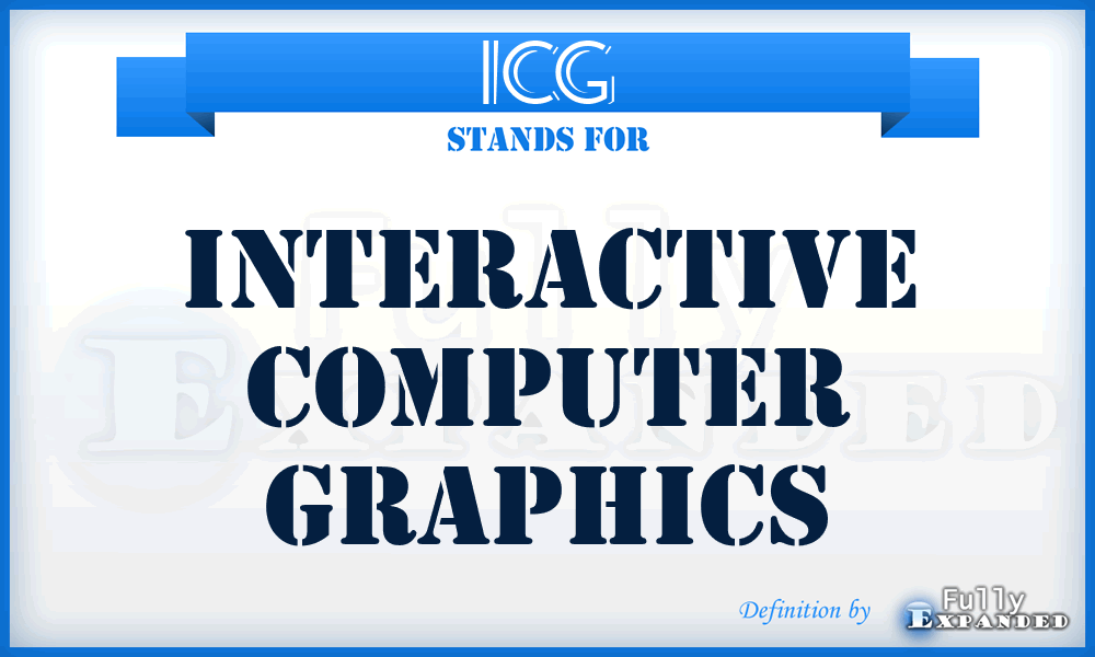 ICG - Interactive Computer Graphics