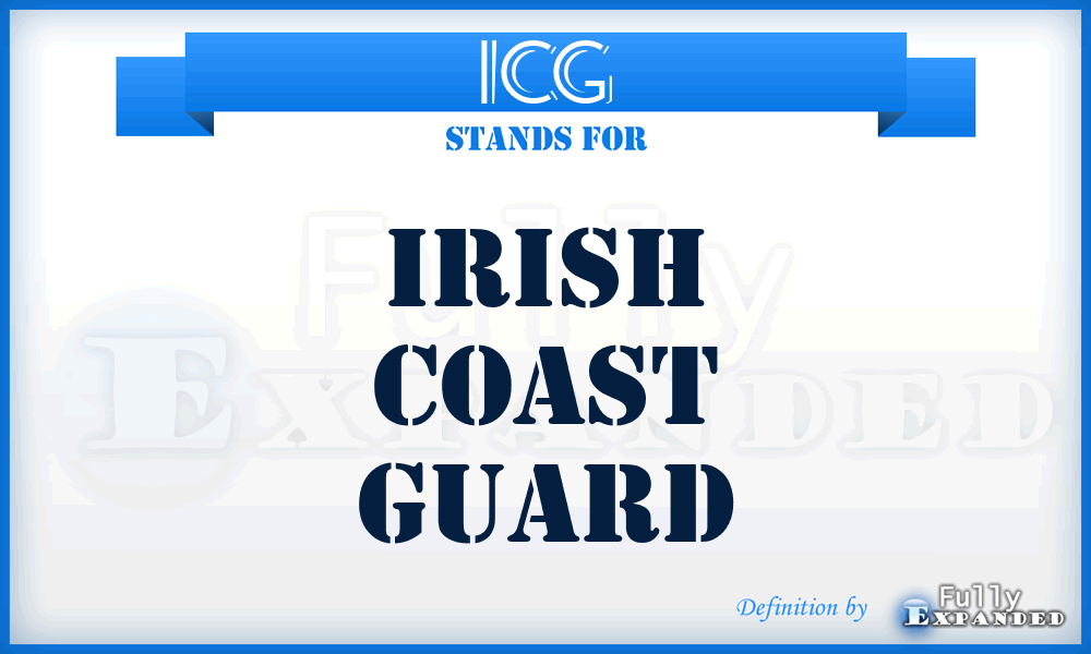 ICG - Irish Coast Guard