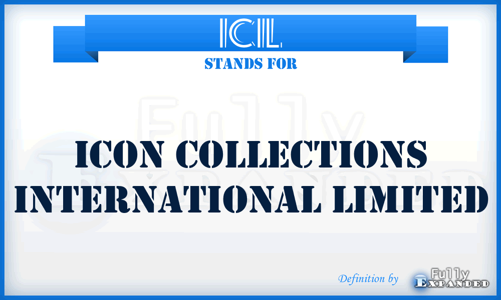 ICIL - Icon Collections International Limited