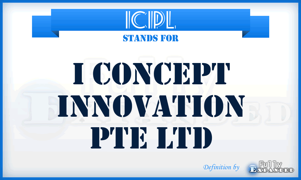 ICIPL - I Concept Innovation Pte Ltd
