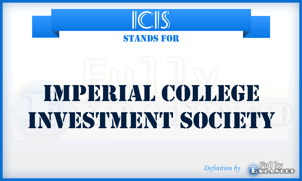 ICIS - Imperial College Investment Society