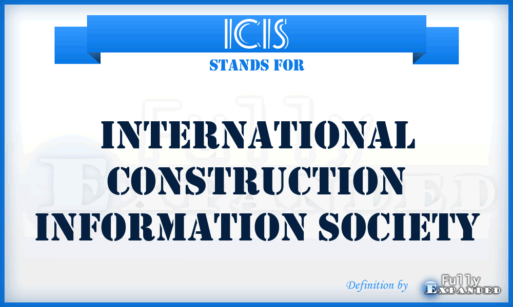 ICIS - International Construction Information Society