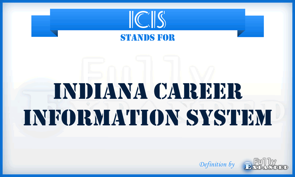 ICIS - Indiana Career Information System