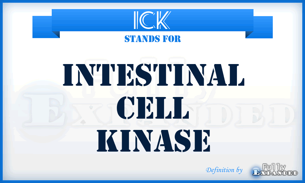 ICK - Intestinal Cell Kinase