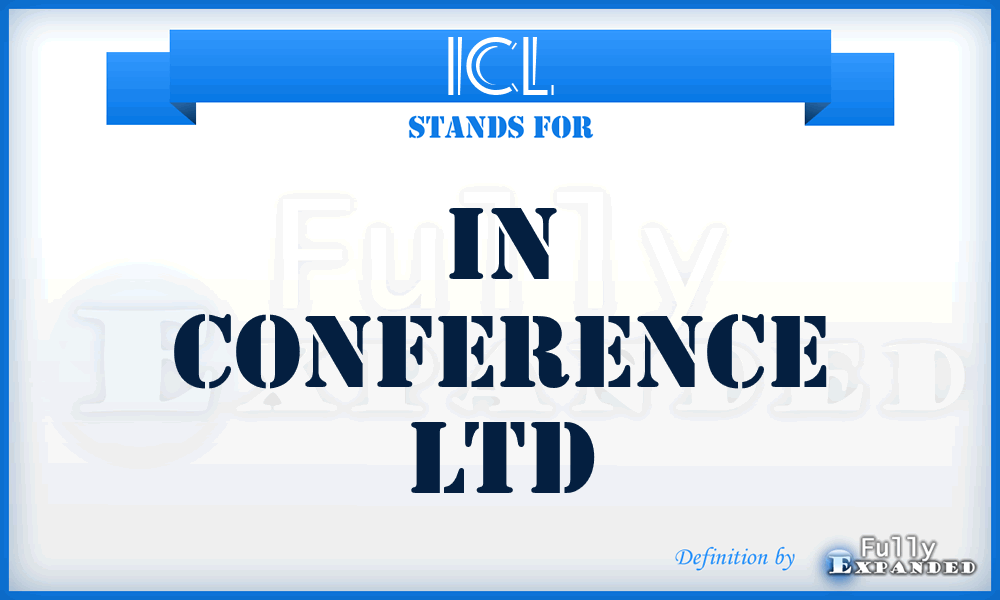 ICL - In Conference Ltd