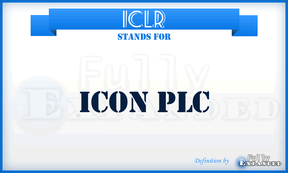 ICLR - ICON plc