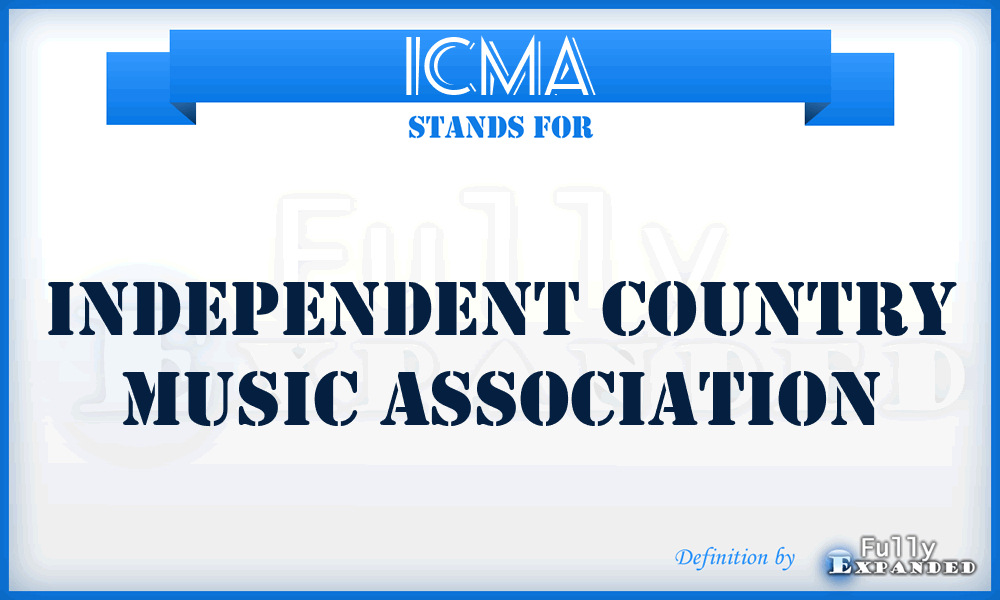 ICMA - Independent Country Music Association