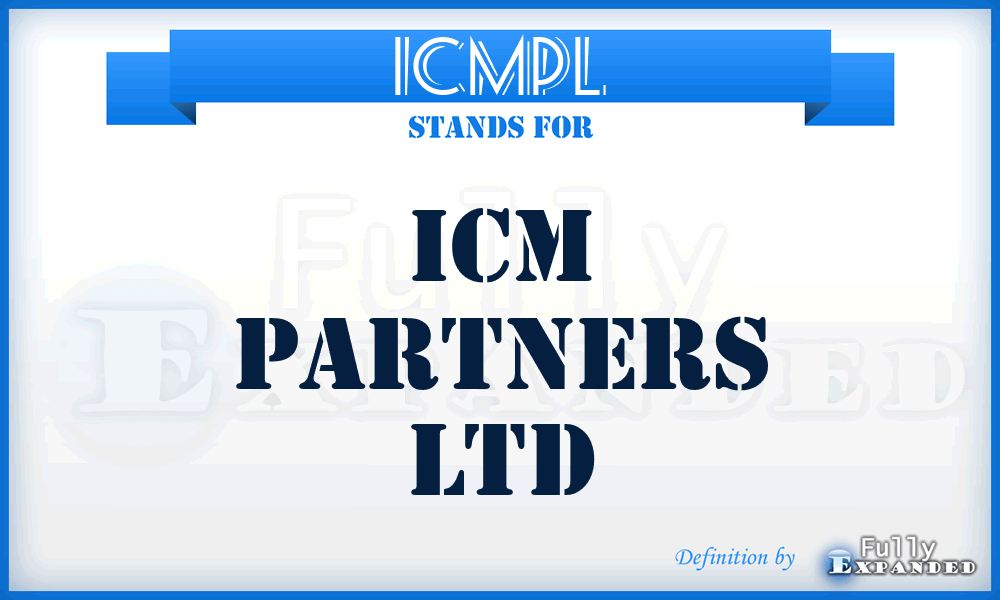 ICMPL - ICM Partners Ltd