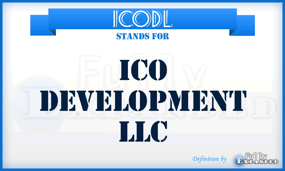 ICODL - ICO Development LLC