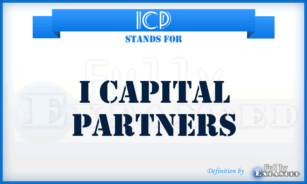 ICP - I Capital Partners