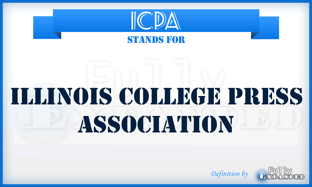 ICPA - Illinois College Press Association