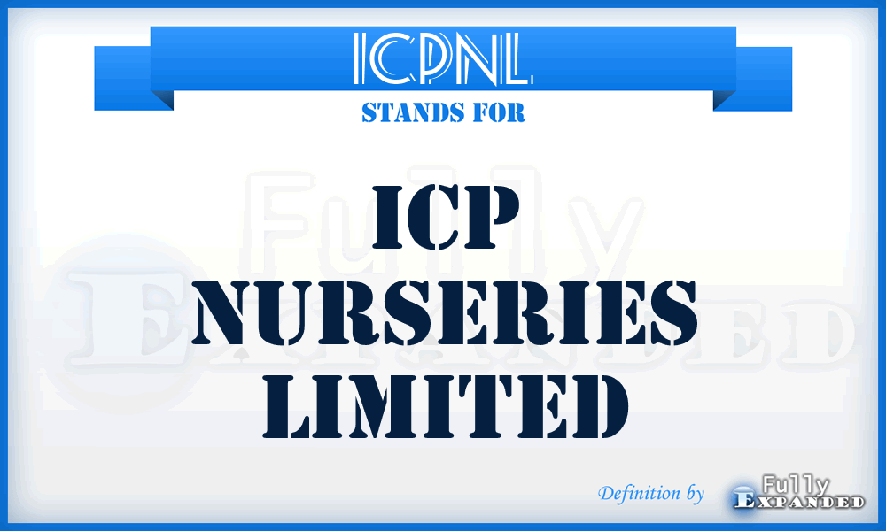 ICPNL - ICP Nurseries Limited