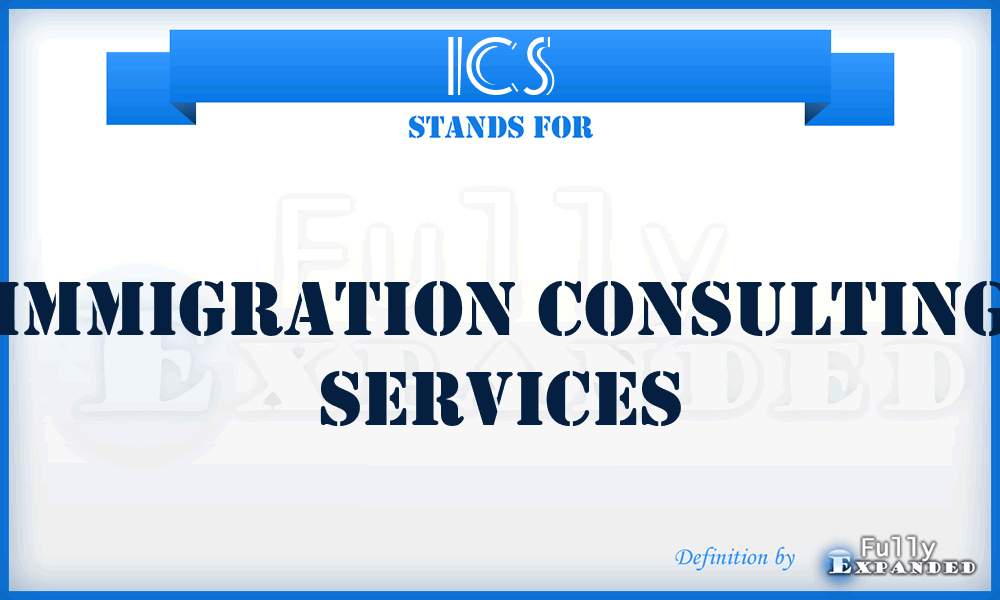 ICS - Immigration Consulting Services