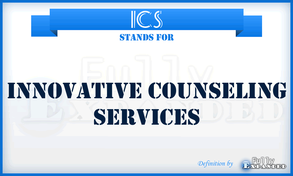 ICS - Innovative Counseling Services