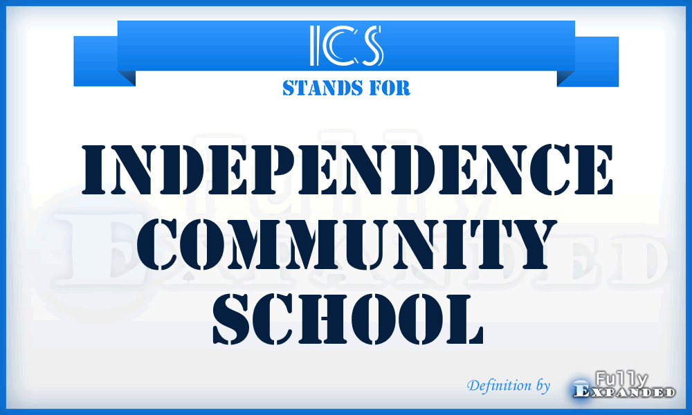 ICS - Independence Community School