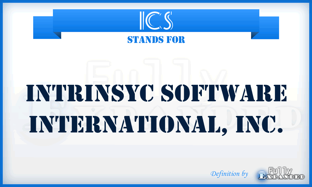 ICS - Intrinsyc Software International, Inc.