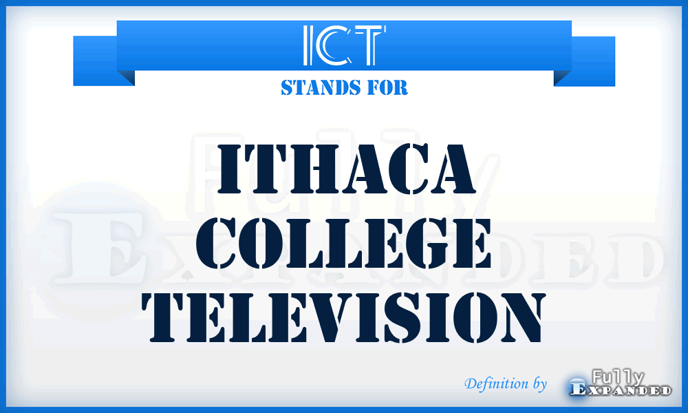 ICT - Ithaca College Television