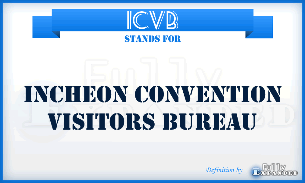 ICVB - Incheon Convention Visitors Bureau