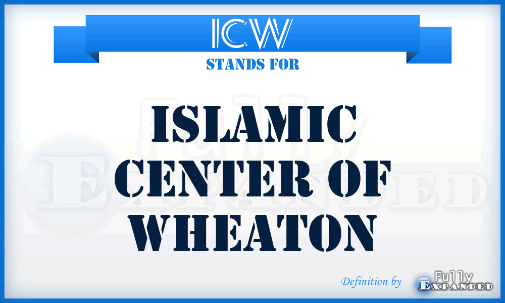 ICW - Islamic Center of Wheaton