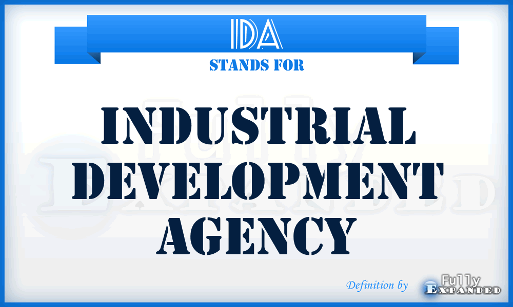 IDA - Industrial Development Agency