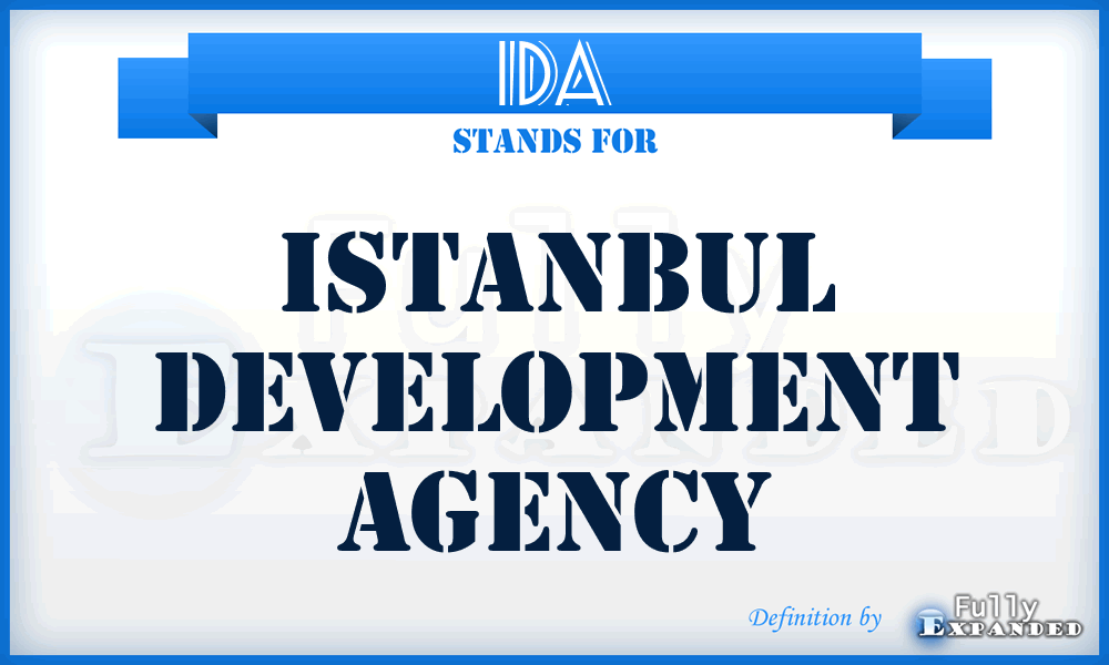 IDA - Istanbul Development Agency