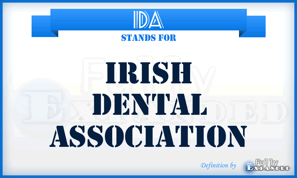 IDA - Irish Dental Association